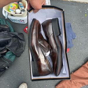 Men's Brown Leather Loafers